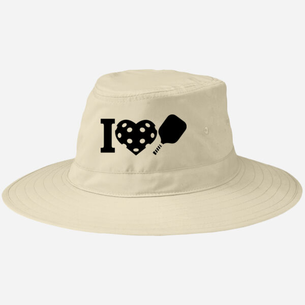 I Heart Pickleball Hat Thumbnail