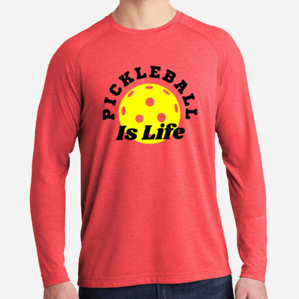 Pickleball Is Life Long Sleeve Raglan Tee Thumbnail