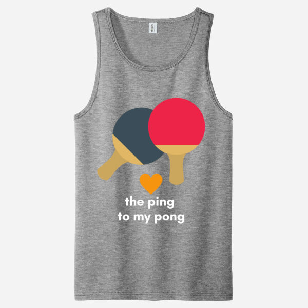 Ping 2 Pong Unisex, Earth-Friendly Tank Thumbnail