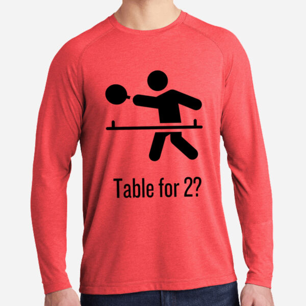 Table for 2 Ping Pong Long Sleeve Raglan Thumbnail