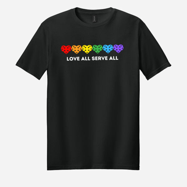 Love All Serve All SoftStyle Tee Thumbnail
