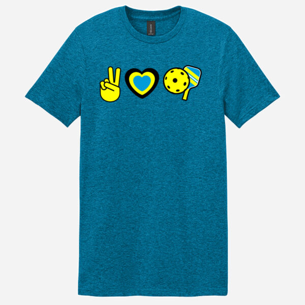 Peace, Love, Pickleball SoftStyle Tee Thumbnail