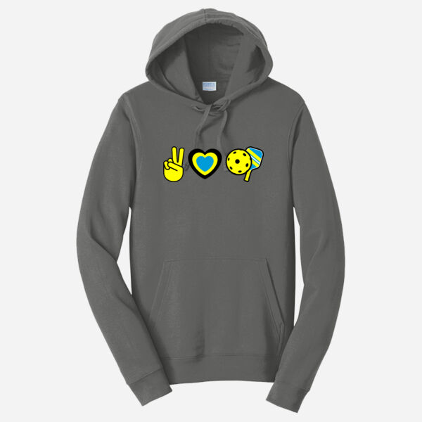 Peace, Love, Pickleball Sweatshirt Thumbnail