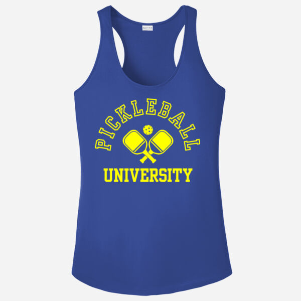 Ladies Pickleball U Ladies Racerback Tank  Thumbnail