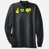 Interlock Knit Mock Turtleneck Thumbnail